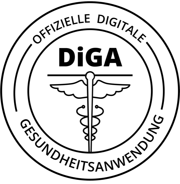 Siegel: Offizielle Digitale Gesundheitsanwendung (DiGA)